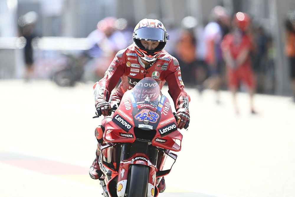 jack miller in ducati colors